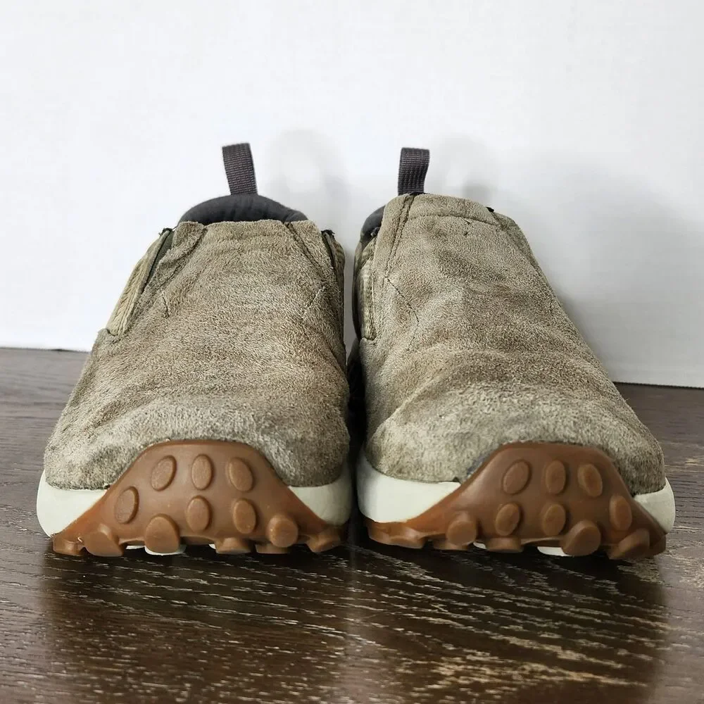 Merrell Mens Dusty Olive Suede Jungle Moc/Slip On Shoes J91705 Size 9